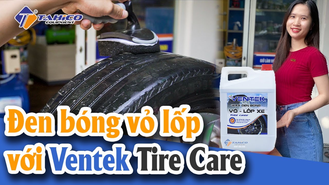 Dung dịch làm đen bóng vỏ lốp Ventek 20 lít 21