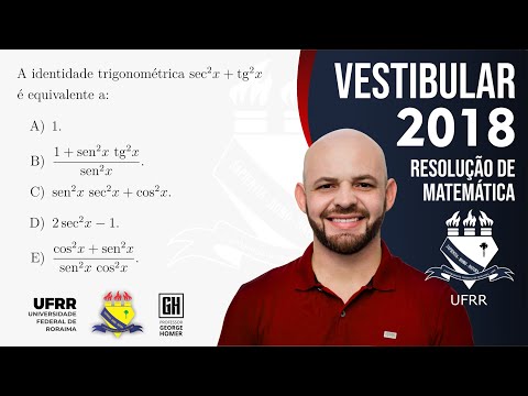 UFRR | Vestibular 2018 | Questão 13