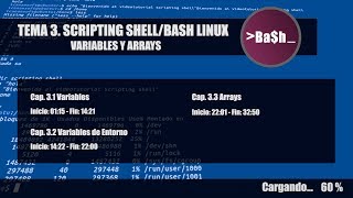 🟦 Scripting Bash / Shell . Variables y Arrays. Tema 3 ( Básico )