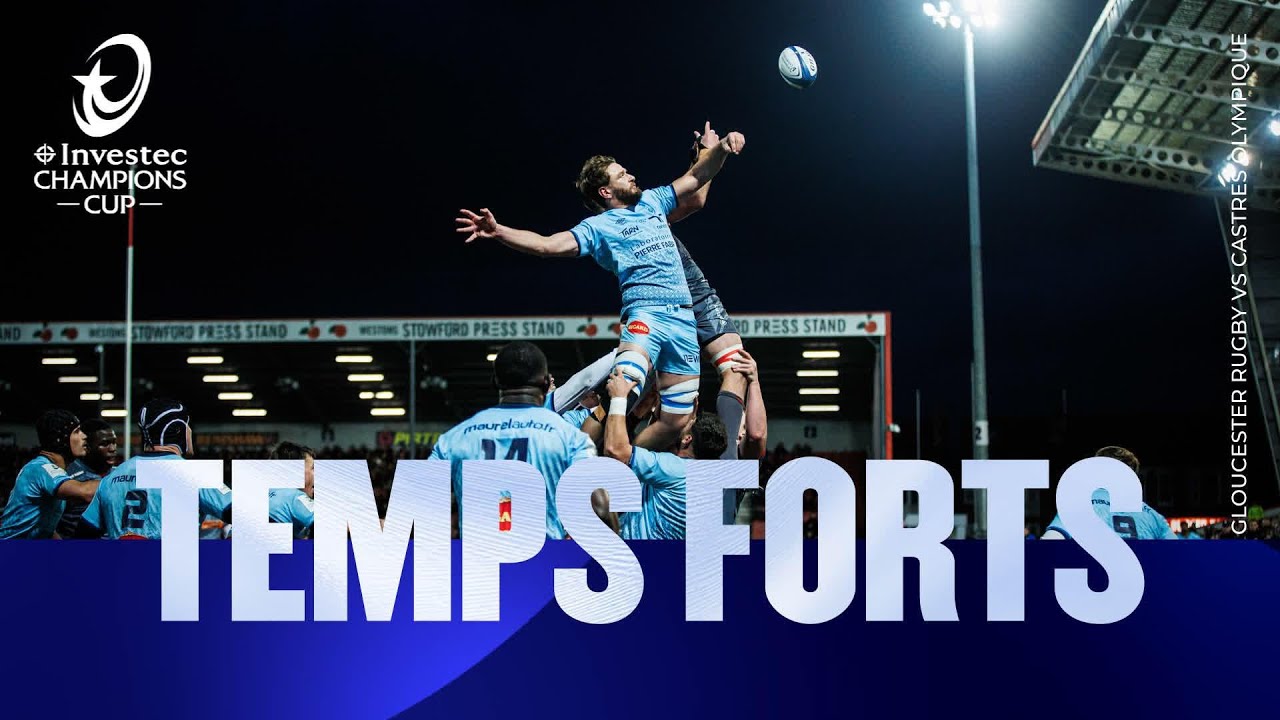 Temps Forts - Gloucester Rugby v Castres Olympique | Investec Champions Cup 2025/26