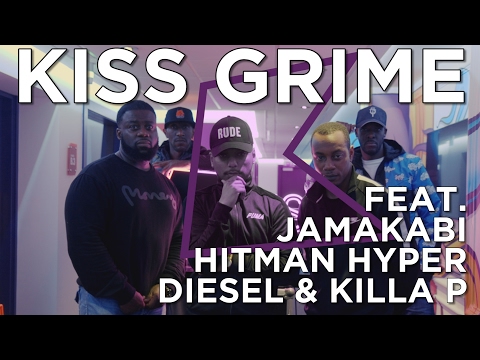 Jamakabi, Hitman Hyper, Diesel & Killa P Freestyle + Chat | KISS Grime with Rude Kid
