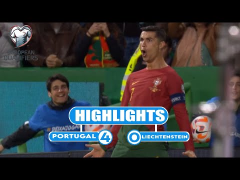 Portugal 4 - 0 Liechtenstein | Highlights | European Qualifiers | 24th March 2023