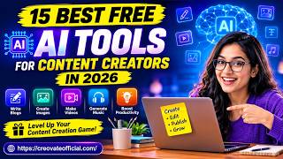 15 Best Free AI Tools for Content Creators in 2026 (Tested)