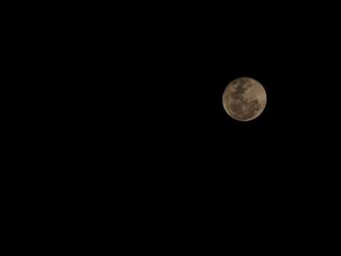 Full moon 14/07/22 1hour time-lapse into 1min