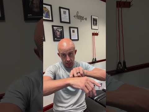 How to adjust your wrist at home #chiropractic #adjustment #wristpain @DeltaHealthClinic