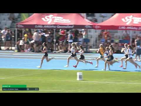 Girls U15 800m Final: 2022/23 State Track and Field Championships
