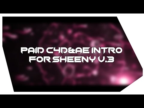 #419 Paid C4D&Æ Intro for ‎@Sheeny v.3 // w/@brozyfx (Æ) // C4D File in Comments!  // [2K]