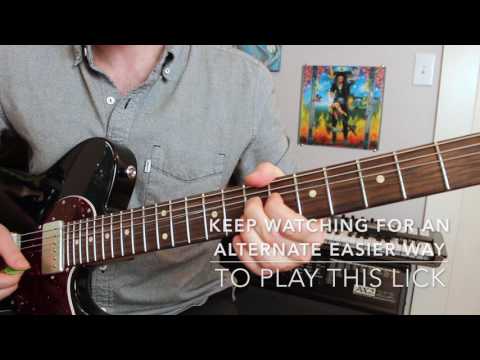 The Cars Just What I Needed solo lesson - ACCURATE! Weekend Wankshop 136