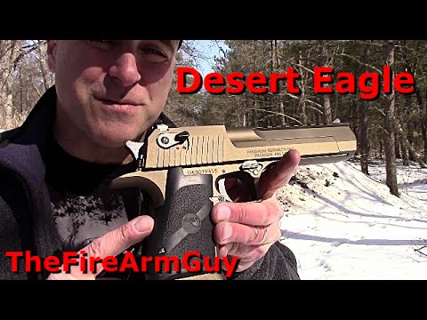 Desert Eagle .44 Magnum at the Range - TheFireArmGuy