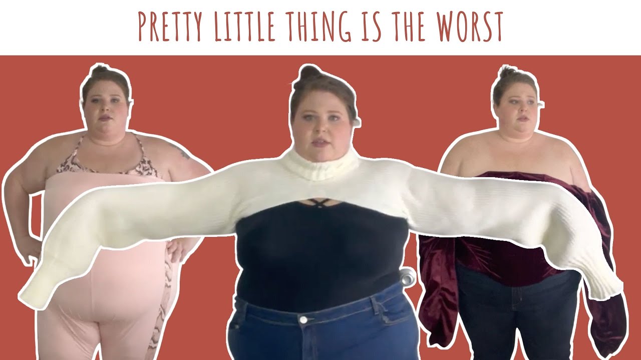Pretty Little Thing Plus Size Try On || Plus Size Unboxing