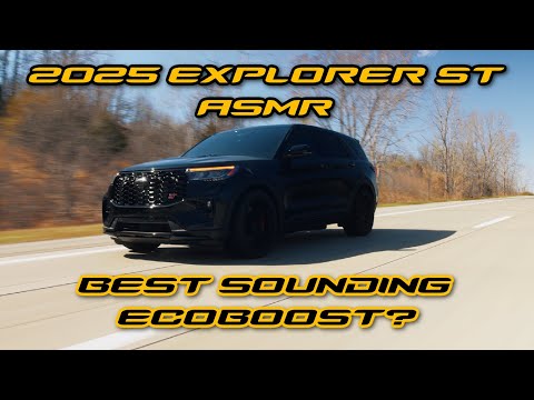 2025 Ford Explorer ST | Pure ASMR – Induction, Blow-Off, & Exhaust Sounds