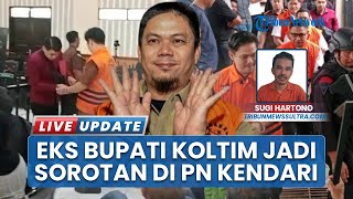 Pakai Rompi Oranye-Tangan Diborgol, Abdul Azis Cs Hadapi Sidang Perdana Korupsi RSUD Koltim