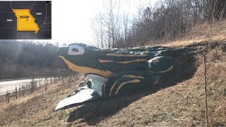 Route 66 Roadside Wonder: Missouri's Giant Frog #adventure