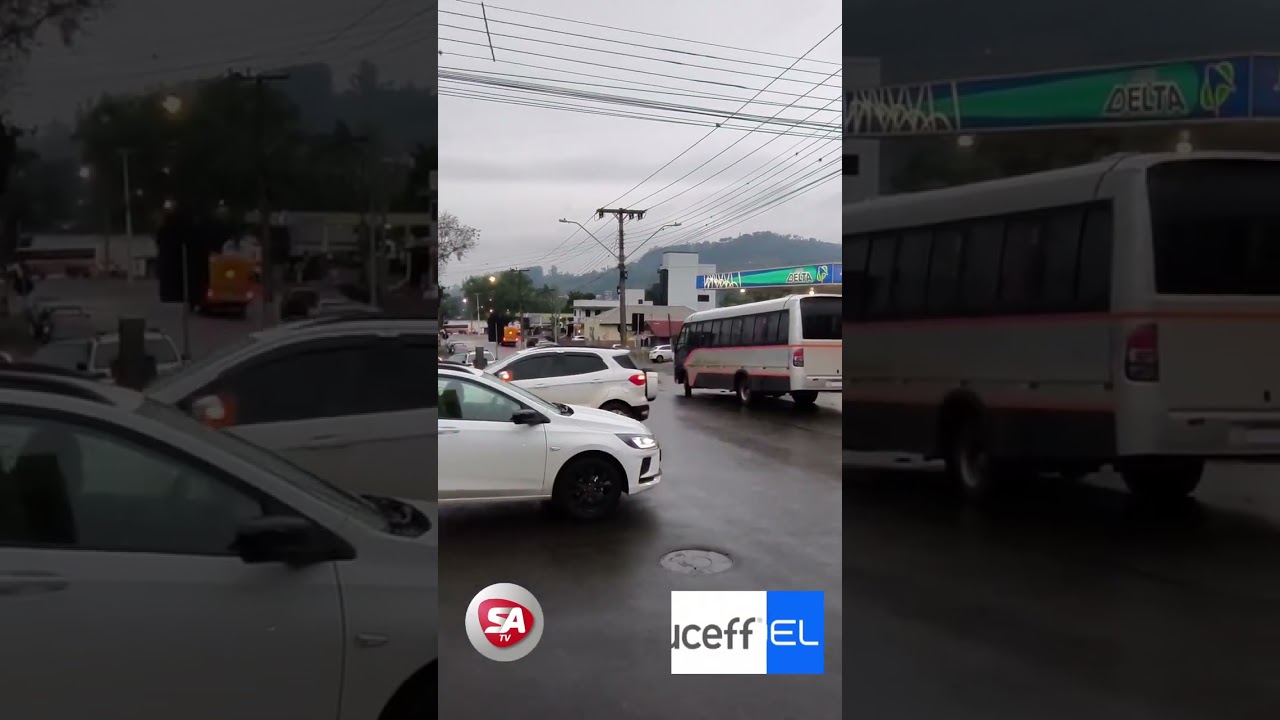 Acidente envolve micro-ônibus e caminhonete em Itapiranga