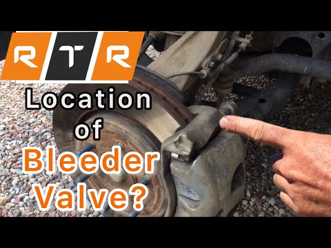 How to Locate your Brake Bleeder Valve (2015-2020 Ford F-150)