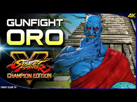 Gunfight (Oro) ➤ Street Fighter V Champion Edition • SFV CE [4K]