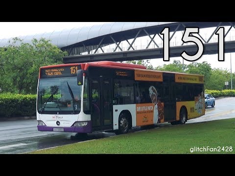 [SBST] SBS6196E on Service 151 - Mercedes Benz Citaro