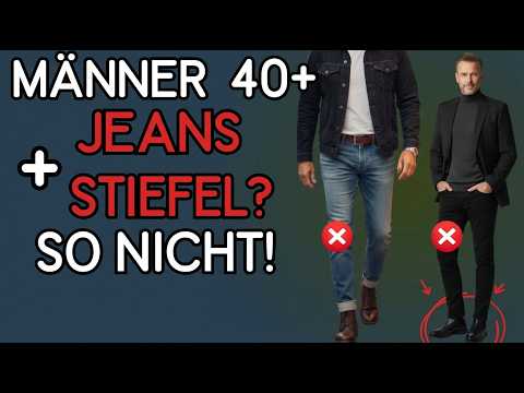 Deine JEANS passen nicht zu deinen BOOTS? So korrigierst du es | Herrenmode 40+