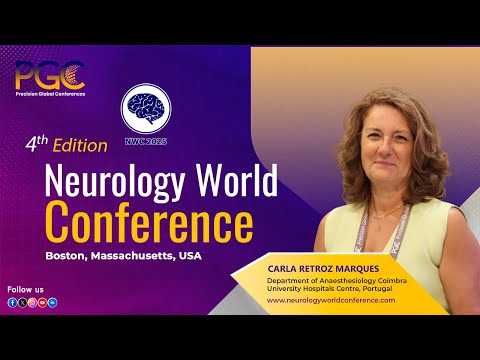 Carla Retroz Marques - Testimonial at Neurology World Conference (NWC) 2025, Boston, USA