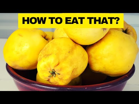 How to eat that QUINCE fruit~ Perfect side dish for DUCK BREAST
