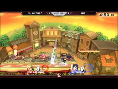 VS Weekly 5/5/16 - Winners Finals - NickRiddle (ZSS) vs. Riot (Bayonetta) - Smash 4