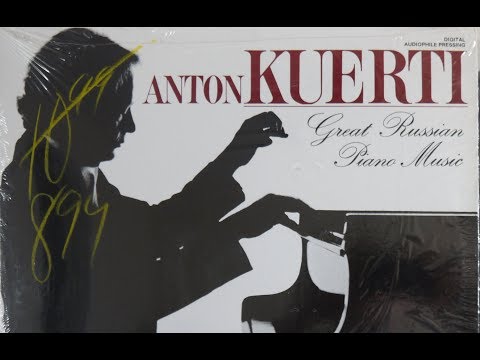 Anton Kuerti Great Russian Piano Music Tchaikowsky   Glazunov   Liadov  1982  Fanfare DFL 9018