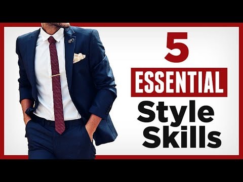 5 ESSENTIAL Style Skills Every Man Must Master |  RMRS Foundations of Fashion Video Video