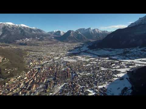 Primo video con Xiaomi Mi Drone su Borgo Valsugana