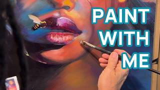 Finishing a Portrait in Oil Paint