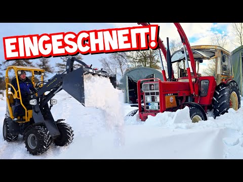 SCHNEESTURM in OSTFRIESLAND! | Wir sind eingeschneit! | Mr. Moto