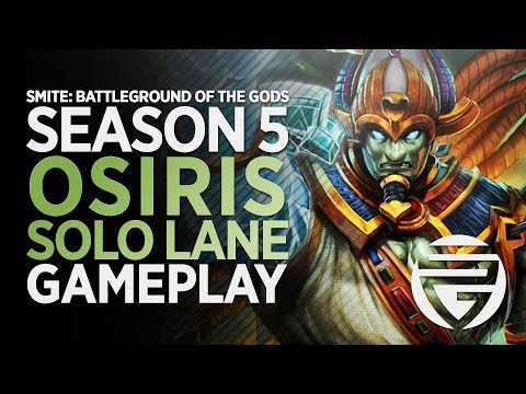 Osiris: THIS IS SO BORING! - Smite Season 5 Solo Gameplay