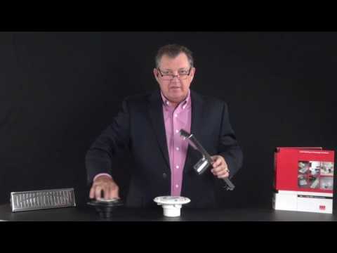 QuARTz ACO ShowerDrain: Installation Devices