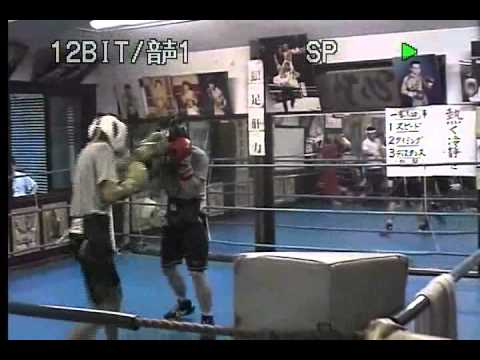 【ガチンコスパー!!】 大曲輝斎 VS 音田隆夫　スパーリング