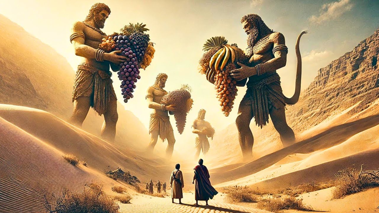 Joshua and Caleb Against the Giants: The True Story of the Nephilim