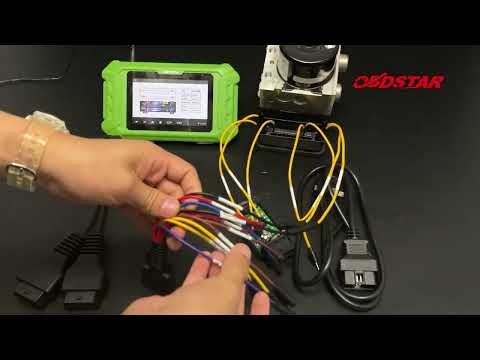 OBDSTAR MT501 power on Benz W204 ABS - obdiitool.co.uk