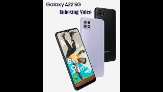 Samsung A22 5G Unboxing