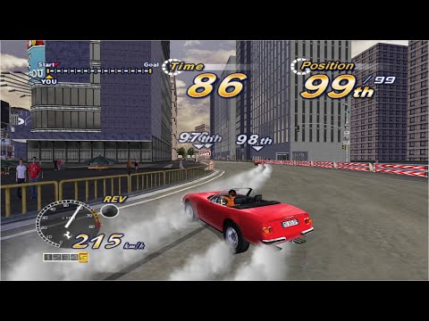 [365 GTS/4 Daytona] OUTRUN2 SP 15 STAGE CONTINUOUS Reverse