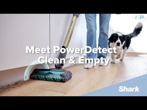 Cordless Vacuum | Meet Shark® PowerDetect™ Clean & Empty Cordless Stick Vacuum & Auto-Empty System