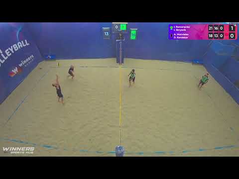 11:40 I. Romanenko / I. Skrynnik - A. Matvieiev / D. Korobkov 15.11.2022 | Winners Beach Volleyball