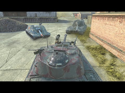 T110E4, Foch 155 & SDP wz 66 • WoT Blitz Gameplay