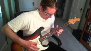 Stevie Ray Vaughan- May I Have A Talk With You solo (cover)