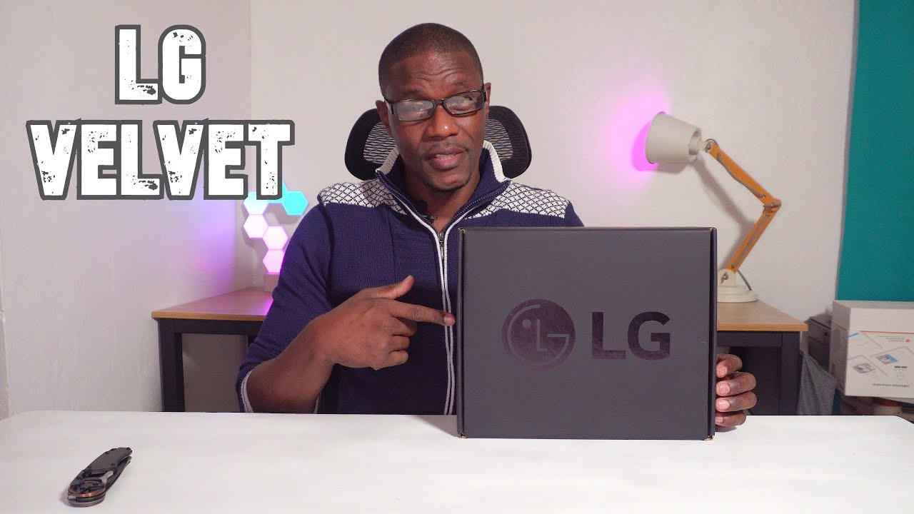 LG Velvet Unboxing