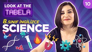 8. Sınıf İngilizce 9. Ünite Kelimeleri, Konu Anlatımı: SCIENCE 🚀💨⚡| #10