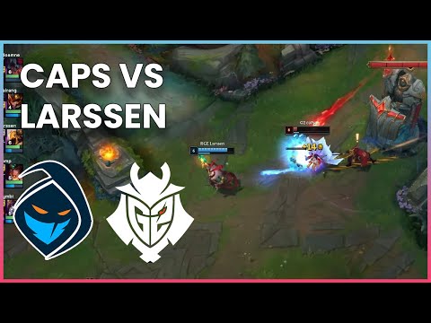 G2 Caps destroys RGE Larssen in mid lane showdown | G2 vs RGE