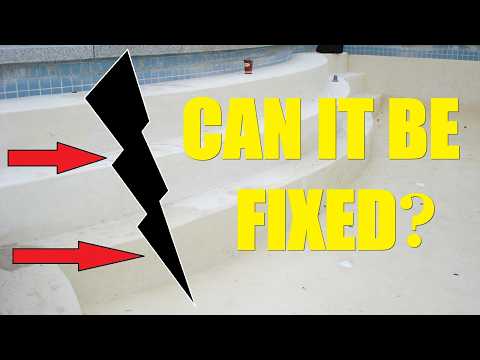 Can a Cracked Concrete Pool Shell Be Repaired?