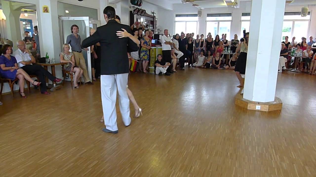 Judita Zapatero y Faustino Blanco 2/4, Tango Pop Stuttgart 13.7.2014,