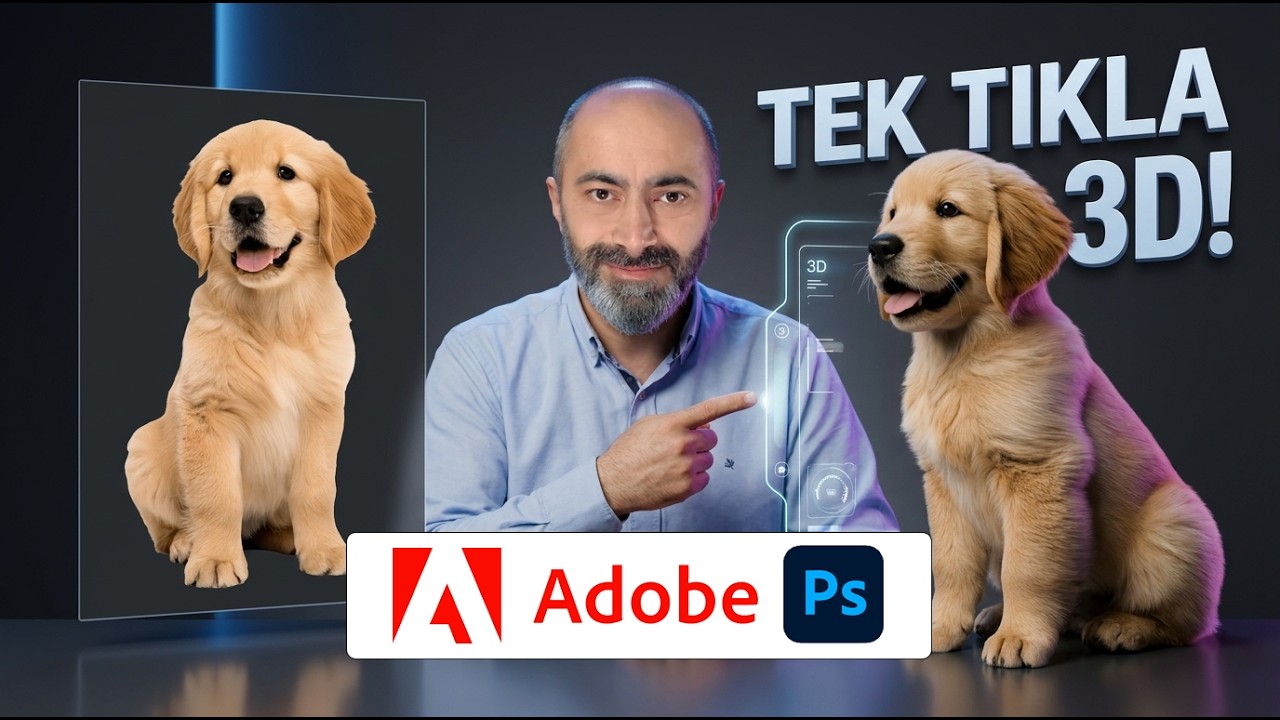 Tek Tıkla Perspektif Değiştirmek? Adobe Photoshop'un Ai Desteği ile Neler Yapılabilir?