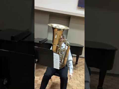 Concerto for Bass Tuba, Movement 1- Ralph Vaughan Williams (Brandon Benson)