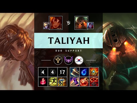 Taliyah Support vs Nautilus - KR Master Patch 25.06