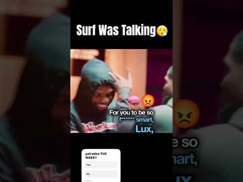 Tsu Surf BARKING on LOADED LUX #battlerap #rap #fyp #hiphop #shorts #video #viral